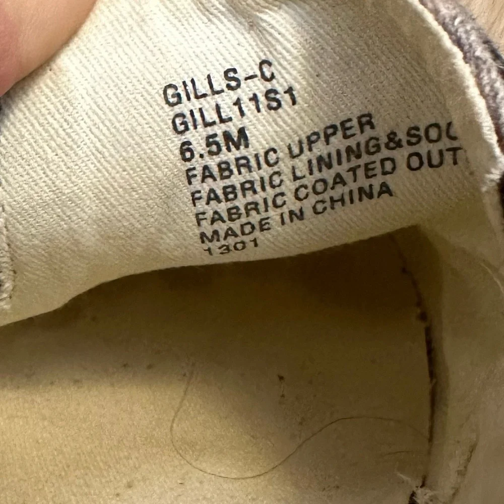 Steve Madden Gills-C Flat Slip on Sneakers size 6.5